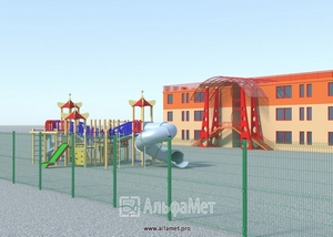 2D ограждения для школ и детских садов в Ставрополе